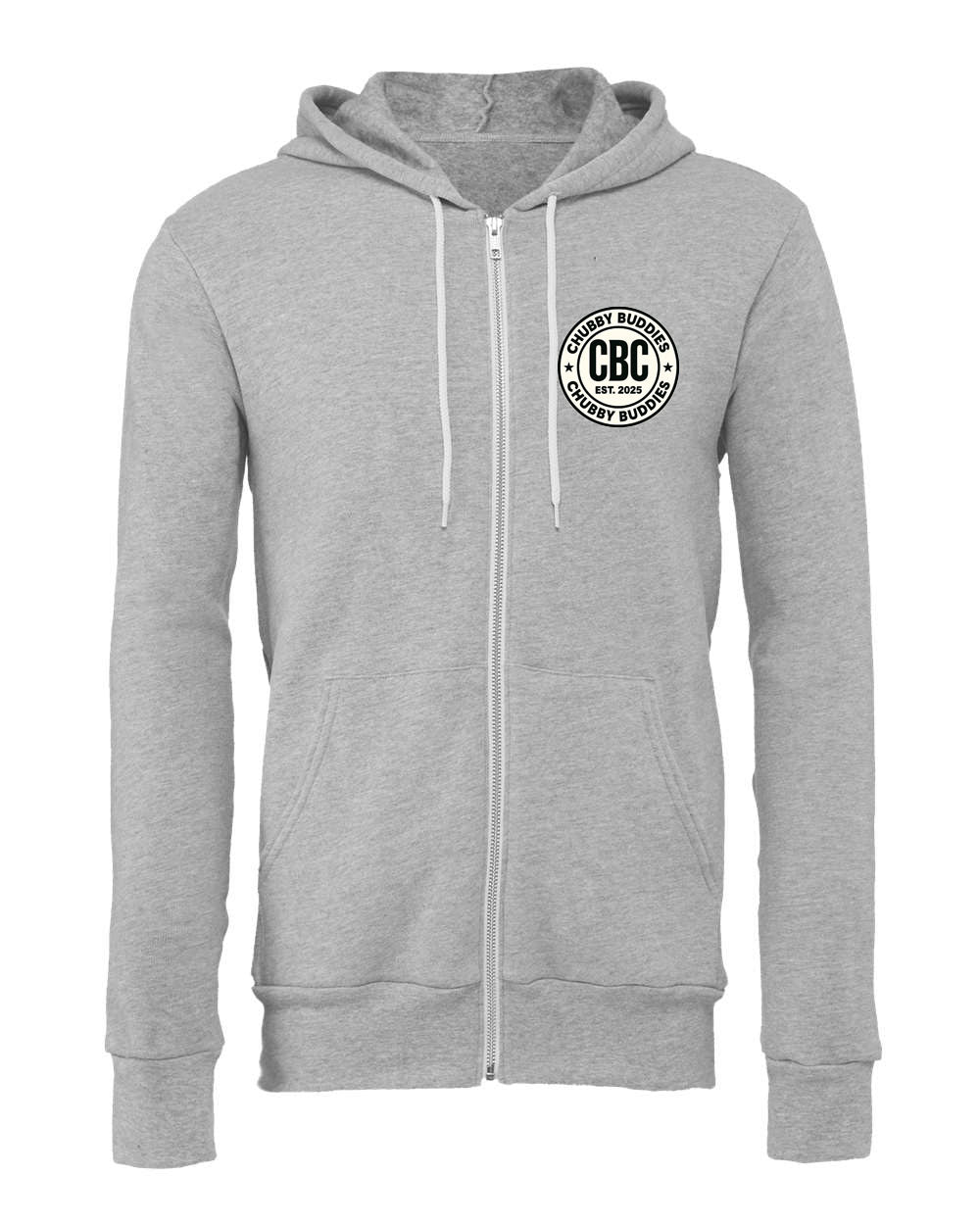 Zip up fleece hoodie