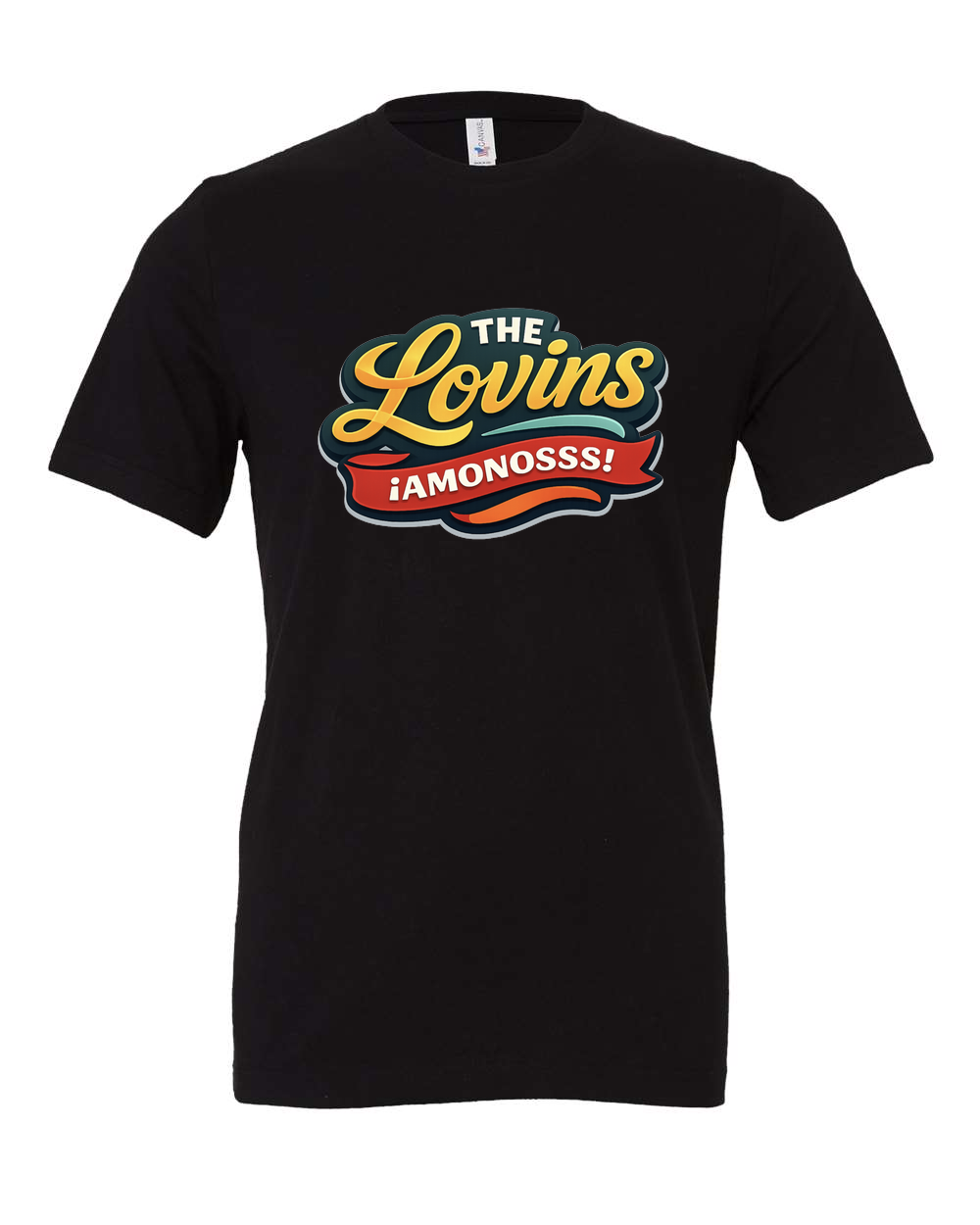The Lovins large logo Tee