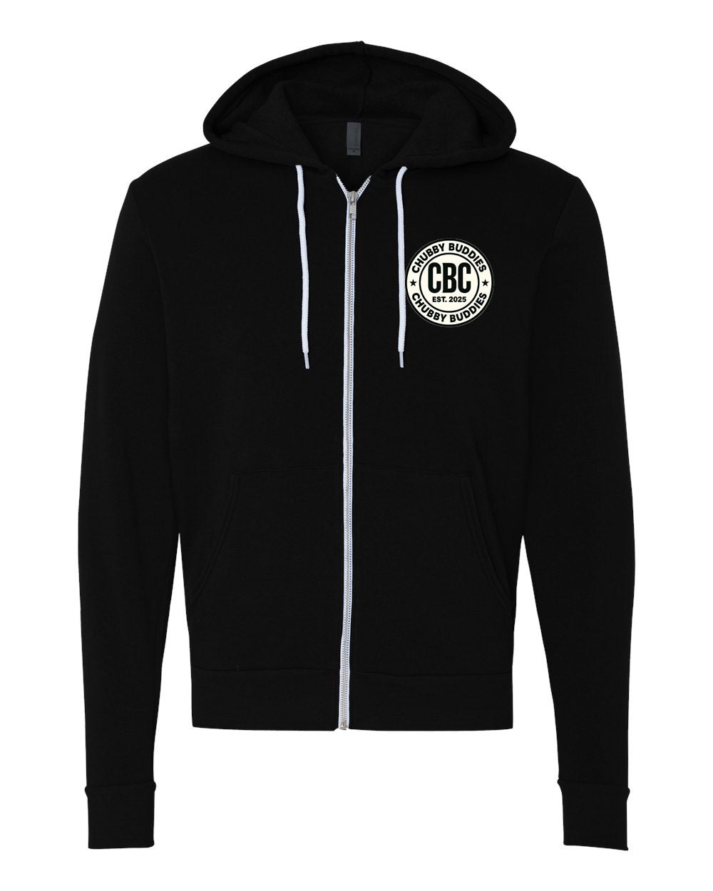 Zip up fleece hoodie